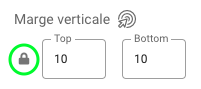 Verrouiler les dimensions